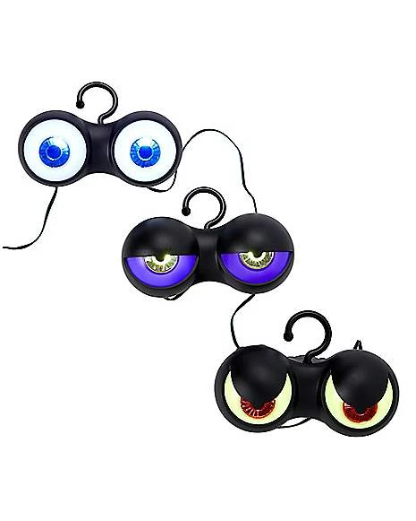 LED Peep N' Peepers Flashing Eye Lights - Decorations 4 LED Peep N' Peepers Flashing Eye Lights - Decorations - Image 2