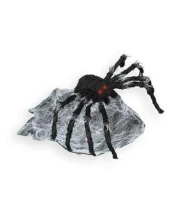 21 Inch LED Black Jumping Spider Animatronic -Halloween Decoration Shop 01116706 c