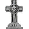 3 Ft Spooky Cross Tombstone -Halloween Decoration Shop 01148287 a
