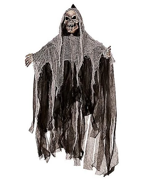 3 Ft Hanging Skull Reaper - Decorations 3 3 Ft Hanging Skull Reaper - Decorations
