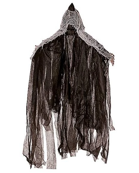 3 Ft Hanging Skull Reaper - Decorations 4 3 Ft Hanging Skull Reaper - Decorations - Image 2