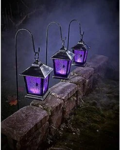 LED Creepy Lantern Pathway Markers