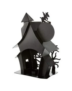 Haunted House Candle Holder -Halloween Decoration Shop 01312958 d