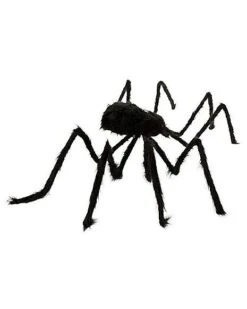 5 Ft Black Spider 9 5 Ft Black Spider -Halloween Decoration Shop 01316066 c