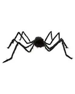 5 Ft Black Spider 10 5 Ft Black Spider -Halloween Decoration Shop 01316066 d