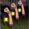 LED Zombie Arm Pathway Markers 3 Pack 1 LED Zombie Arm Pathway Markers 3 Pack -Halloween Decoration Shop 01316231 a