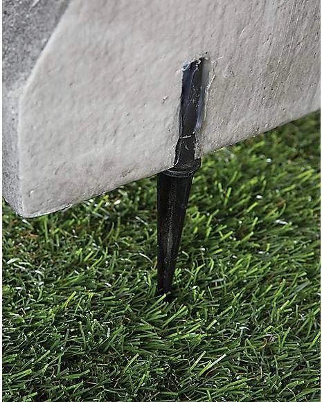 2 Ft Skull And Gargoyle Tombstone 6 2 Ft Skull And Gargoyle Tombstone - Image 4