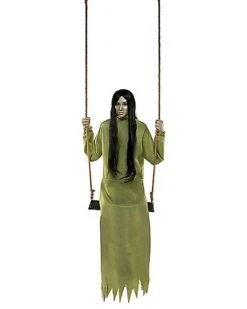 Empty Soul Girl On A Swing Static Prop 11 Empty Soul Girl On A Swing Static Prop -Halloween Decoration Shop 01347228 c