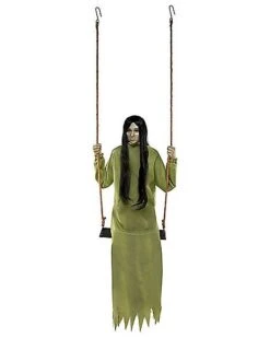 Empty Soul Girl On A Swing Static Prop 12 Empty Soul Girl On A Swing Static Prop -Halloween Decoration Shop 01347228 d
