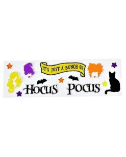 Bunch Of Hocus Pocus Gel Window Cling - Disney