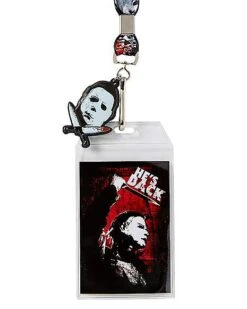 Michael Myers Lanyard - Halloween -Halloween Decoration Shop 01407337 c