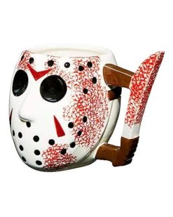 Jason Voorhees Coffee Mug 24 Oz. - Friday The 13th -Halloween Decoration Shop 01409242 b