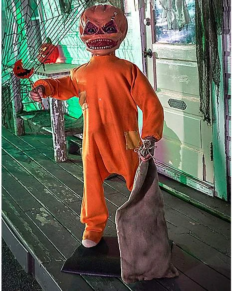 4.3 Ft Sam Animatronic - Trick 'r Treat 4 4.3 Ft Sam Animatronic - Trick 'r Treat - Image 2