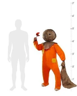 4.3 Ft Sam Animatronic - Trick 'r Treat 13 4.3 Ft Sam Animatronic - Trick 'r Treat -Halloween Decoration Shop 01422898 c