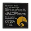 Simply Meant To Be Sign - The Nightmare Before Christmas