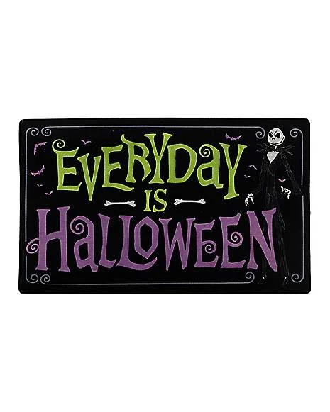 Everyday Is Halloween Doormat - The Nightmare Before Christmas 3 Everyday Is Halloween Doormat - The Nightmare Before Christmas