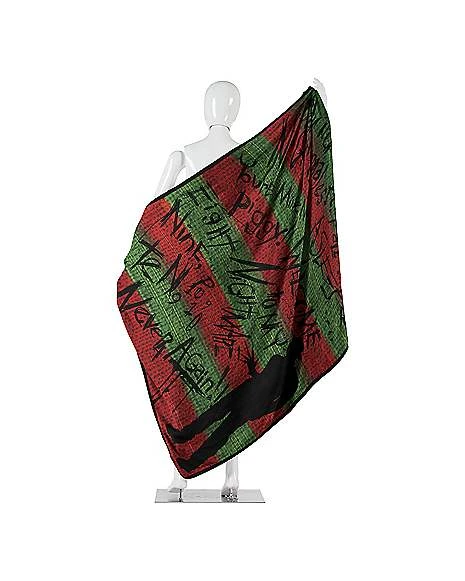 Freddy Krueger Fleece Blanket – Nightmare On Elm Street 4 Freddy Krueger Fleece Blanket – Nightmare On Elm Street - Image 2