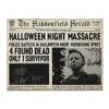 Michael Myers Haddonfield Herald Sign - Halloween -Halloween Decoration Shop 01455880 a