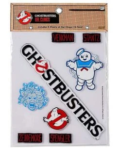Ghostbusters Gel Clings -Halloween Decoration Shop 01456458 d