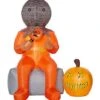 3.5 Ft LED Light-Up Sam Inflatable Decoration - Trick 'r Treat -Halloween Decoration Shop 01460849 a