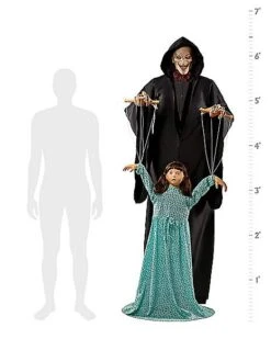 6.5 Ft Little Daisy And The Maestro Animatronic -Halloween Decoration Shop 01463793 b