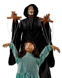 6.5 Ft Little Daisy And The Maestro Animatronic -Halloween Decoration Shop 01463793 e