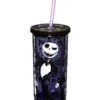 Jack Skellington Cup With Straw 20 Oz. - The Nightmare Before Christma -Halloween Decoration Shop 01465145 a