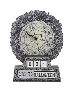 Wood Block X-Mas And Halloween Countdown - The Nightmare Before Christ