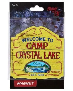 Camp Crystal Lake Magnet - Friday The 13th