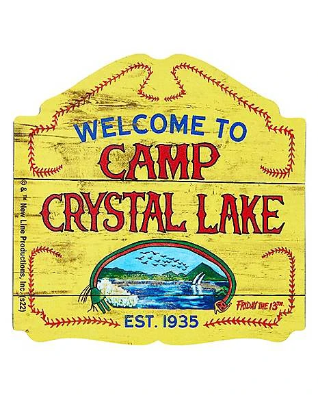 Camp Crystal Lake Magnet - Friday The 13th 4 Camp Crystal Lake Magnet - Friday The 13th - Image 2