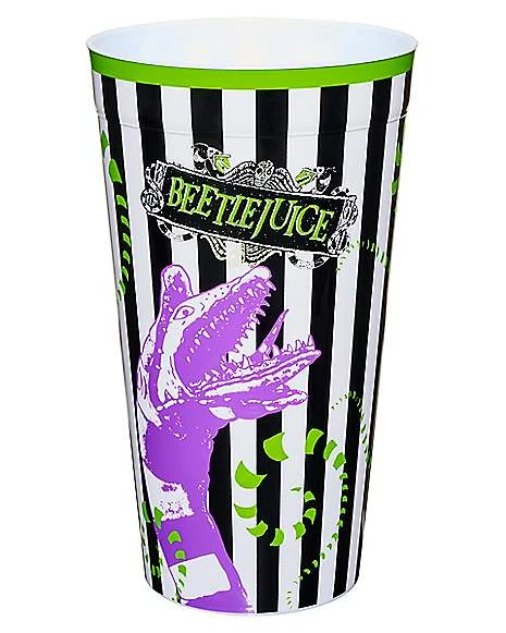 Striped Sandworm Cup 22 Oz. - Beetlejuice 3 Striped Sandworm Cup 22 Oz. - Beetlejuice