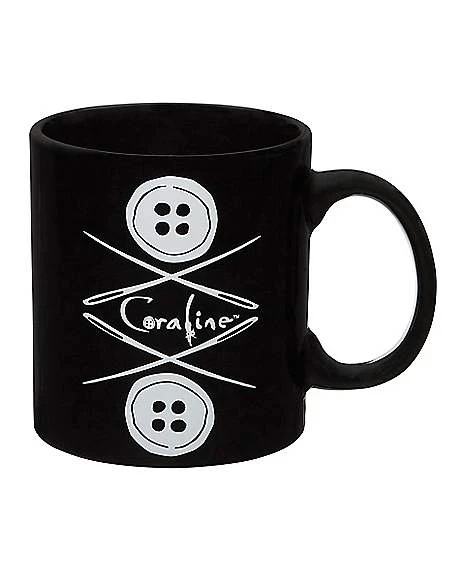 Coraline Halloween Mug 20 Oz. - Laika 3 Coraline Halloween Mug 20 Oz. - Laika
