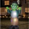 8 Ft LED Frankenstein Inflatable Decoration 1 8 Ft LED Frankenstein Inflatable Decoration -Halloween Decoration Shop 01476167 a