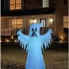 4 Ft LED Ghost Inflatable Decoration -Halloween Decoration Shop 01476217 a