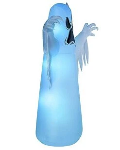 8 Ft LED Ghost Inflatable Decoration -Halloween Decoration Shop 01476688 e