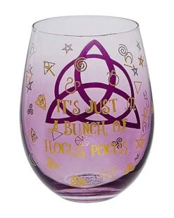 Hocus Pocus Trinity Stemless Glass - 22 Oz. -Halloween Decoration Shop 01476944 b