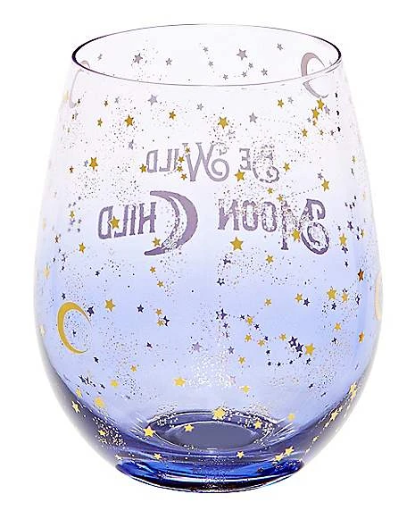 Be Wild Moon Child Stemless Glass - 22 Oz. 4 Be Wild Moon Child Stemless Glass - 22 Oz. - Image 2
