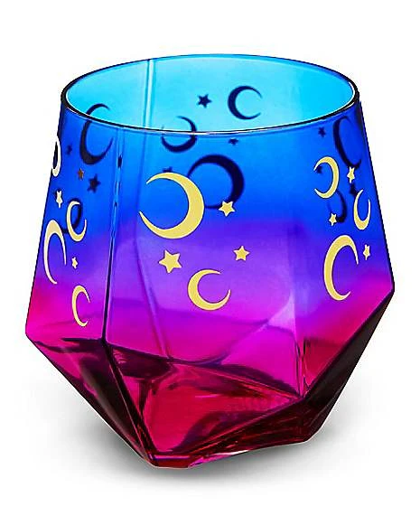Stemless Tarot Glass - 16 Oz. 3 Stemless Tarot Glass - 16 Oz.