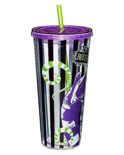 Beetlejuice Worm Tumbler 20 Oz. - Beetlejuice