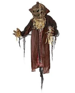 4 Ft Light-Up Hanging Pumpkin Man 8 4 Ft Light-Up Hanging Pumpkin Man -Halloween Decoration Shop 01492305 c