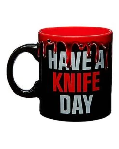 Have A Knife Day Mug 20 Oz. - Halloween -Halloween Decoration Shop 01493204 b