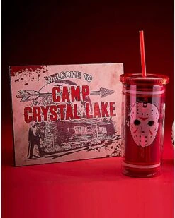 Welcome To Camp Crystal Lake Sign - Friday The 13th 7 Welcome To Camp Crystal Lake Sign - Friday The 13th -Halloween Decoration Shop 01494798 d
