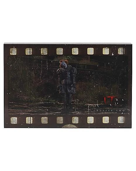 Pennywise Film Strip Sign - It: Chapter Two 3 Pennywise Film Strip Sign - It: Chapter Two