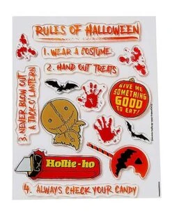 Sam Gel Clings - Trick 'r Treat -Halloween Decoration Shop 01494848 c