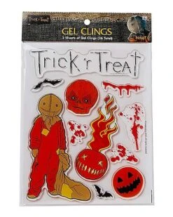 Sam Gel Clings - Trick 'r Treat -Halloween Decoration Shop 01494848 d