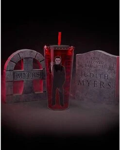 Stalker Not A Talker Michael Myers Tumbler 20 Oz. - Halloween 11 Stalker Not A Talker Michael Myers Tumbler 20 Oz. - Halloween -Halloween Decoration Shop 01497155 e