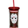 Jason Voorhees Jersey Cup With Straw 20 Oz. - Friday The 13th -Halloween Decoration Shop 01497197 a