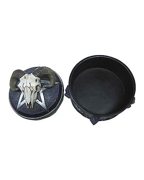 Mystical Arts Ram Skull Trinket Box 6 Mystical Arts Ram Skull Trinket Box - Image 4