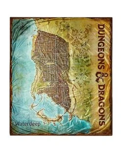 Dungeons & Dragons Fleece Blanket