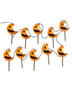 Lollipop String Lights - Trick 'r Treat 8 Lollipop String Lights - Trick 'r Treat -Halloween Decoration Shop 01503598 b